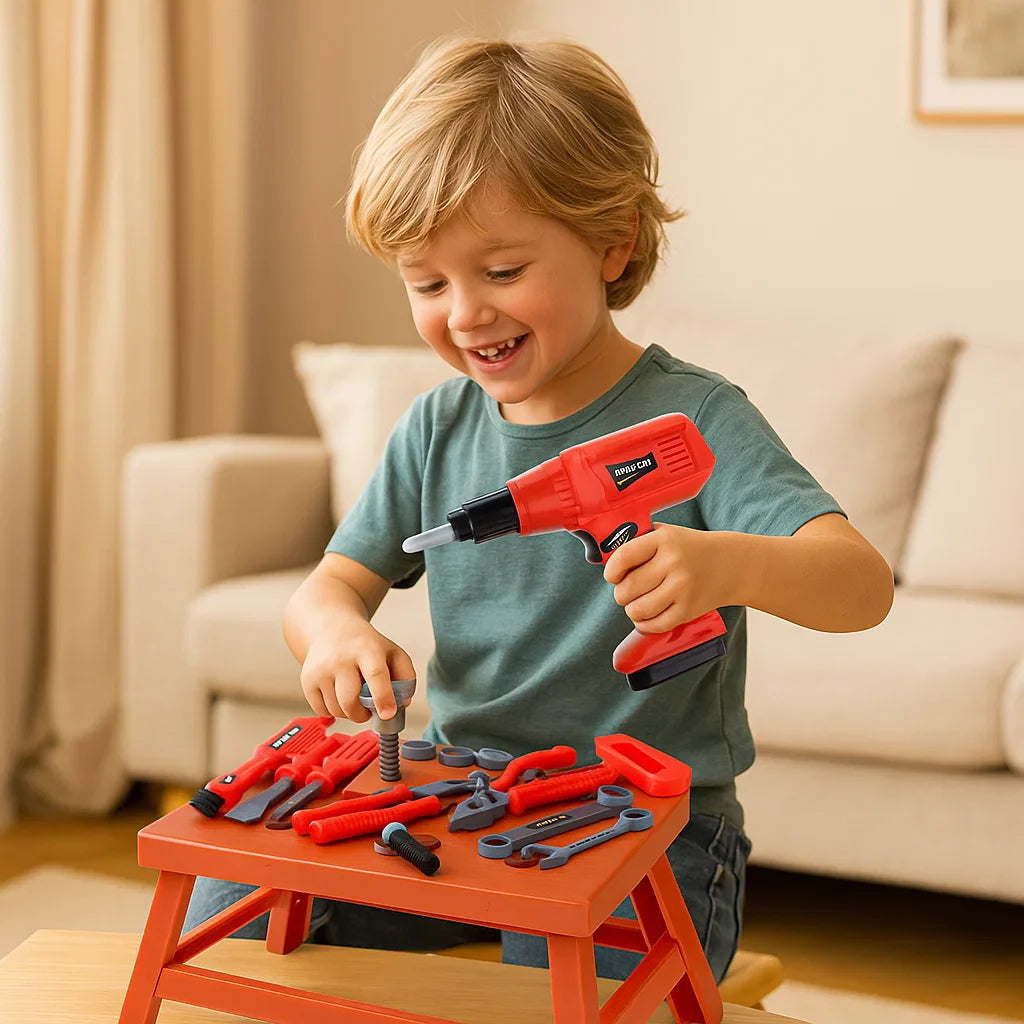 Kindersicheres Werkzeug Spielset