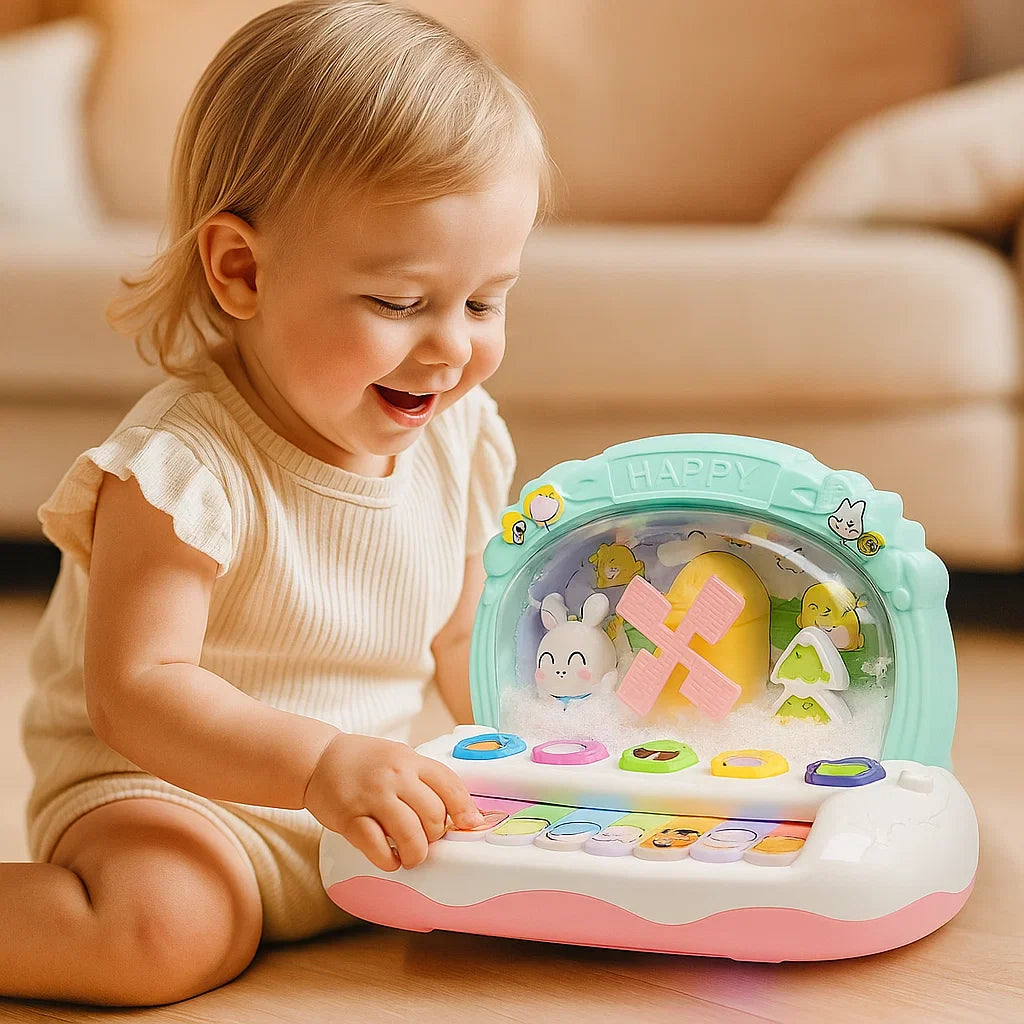 Musikalisches Schneeflocken Piano Lernspielzeug