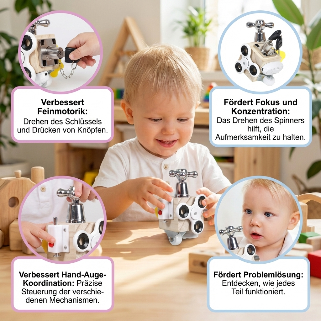 Montessori Spiel & Lern Würfel