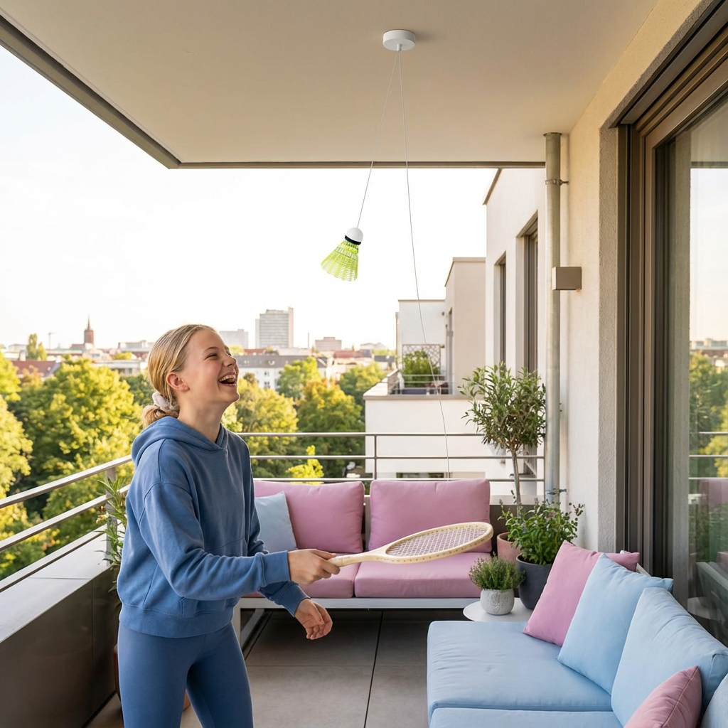 Indoor Federball Set Für Zuhause