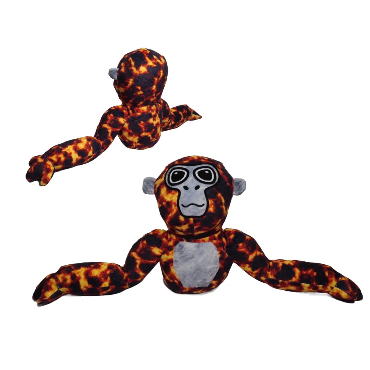 Bunte Affen-Plüschfigur