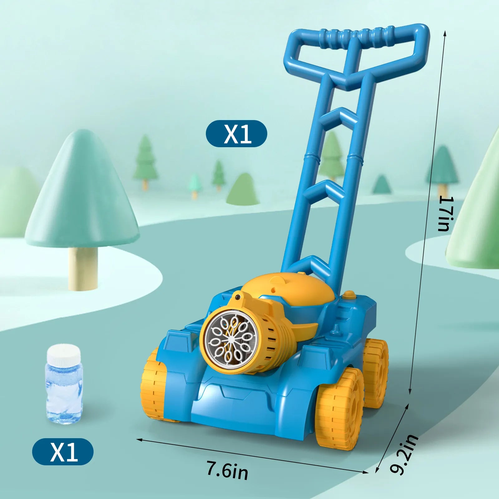 Vollautomatisches Seifenblasenauto