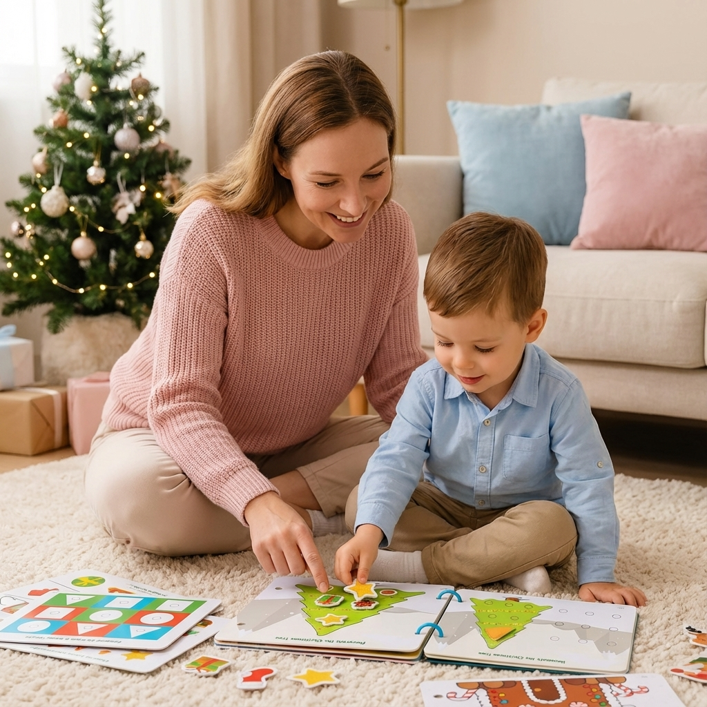 Pädagogisches Montessori Weihnachtsgeschichten Buch
