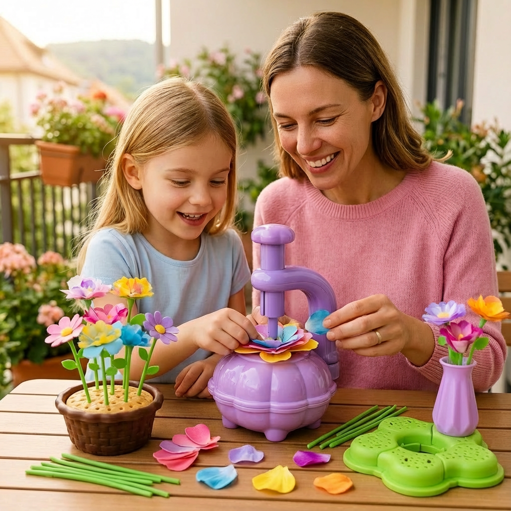 Kreatives Blumen Bastel Set