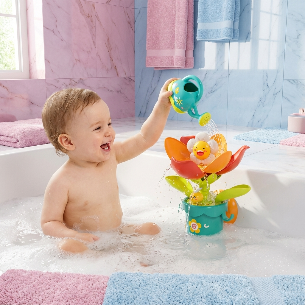 BlumenSpaß Badespielzeug mit Gießkanne