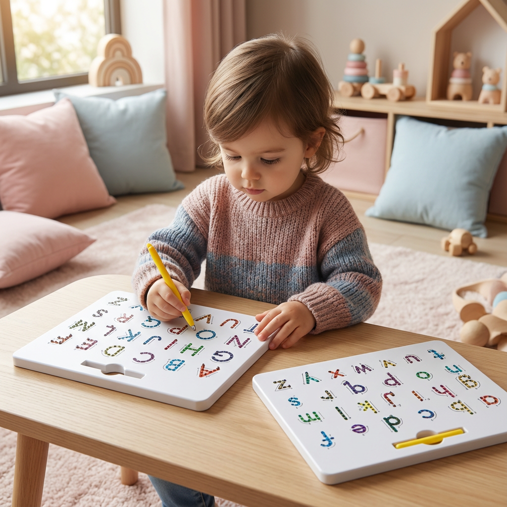 Pädagogisches Magnetkugel Schreiben Lernbrett