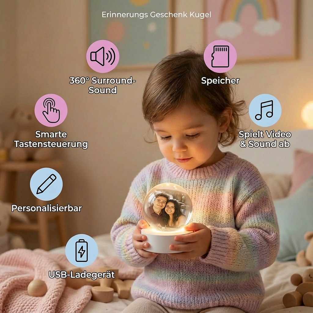 Erinnerungs Geschenk Kugel