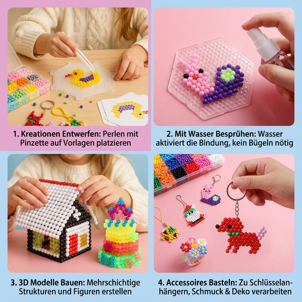 Magisches Wasser Perlen Bastel Box Set