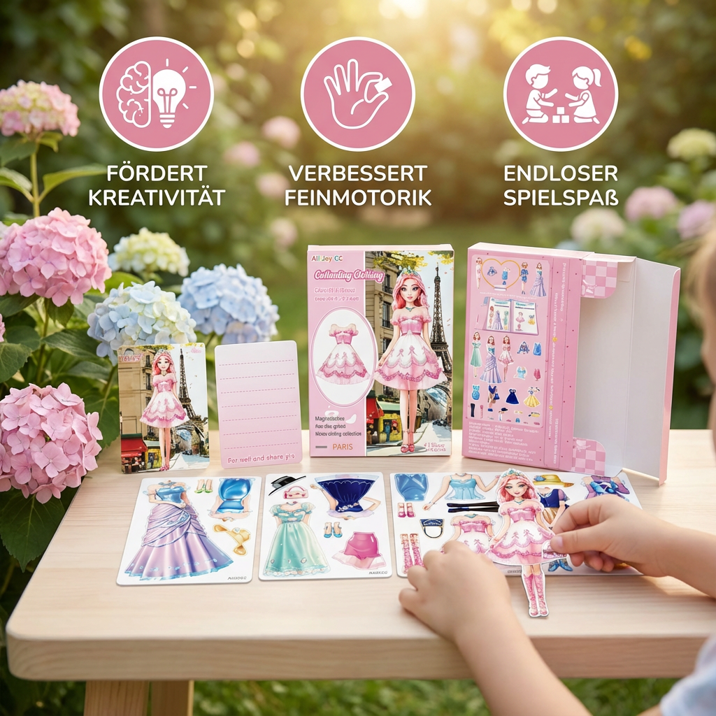 Magnetisches Mode Spielset für Kinder