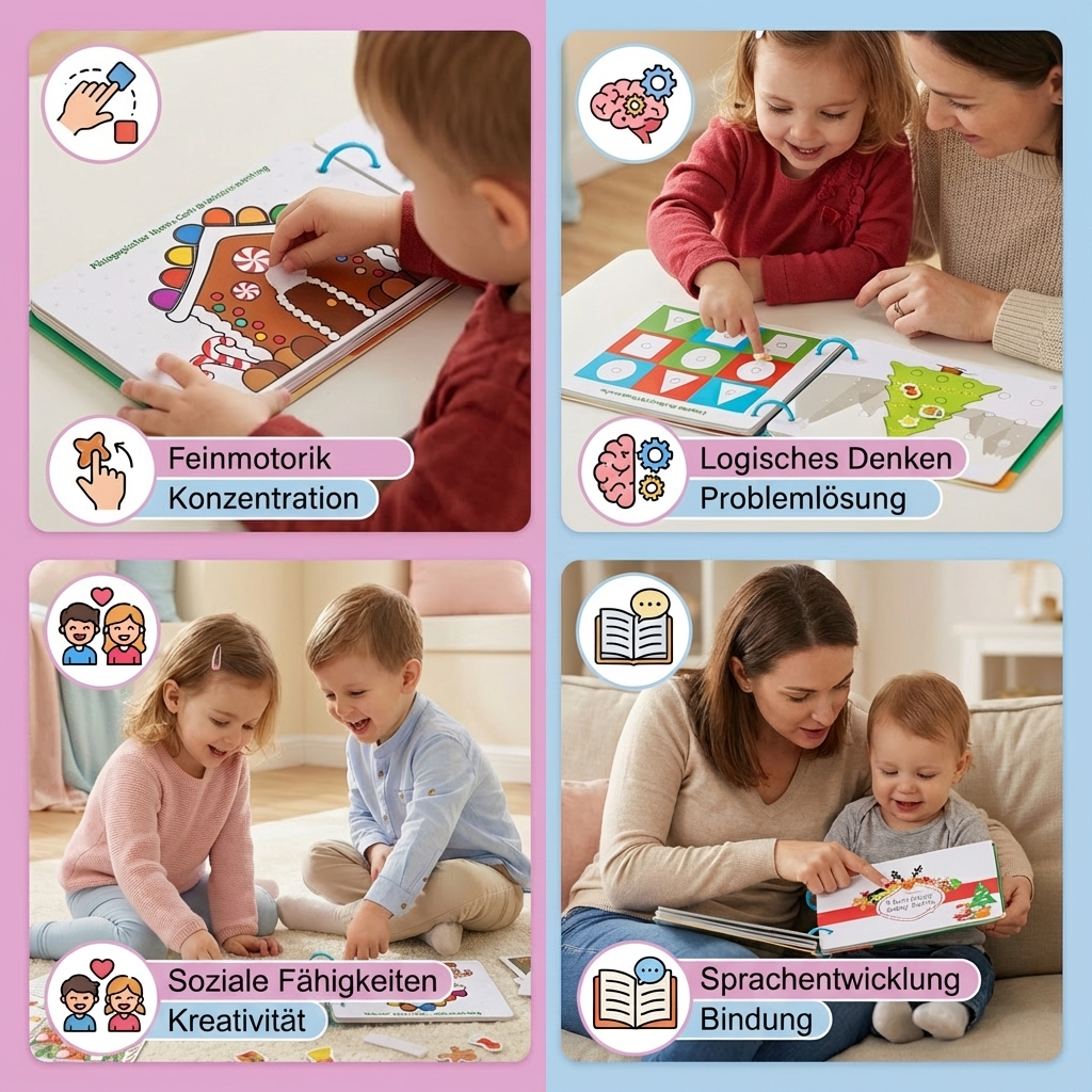 Pädagogisches Montessori Weihnachtsgeschichten Buch