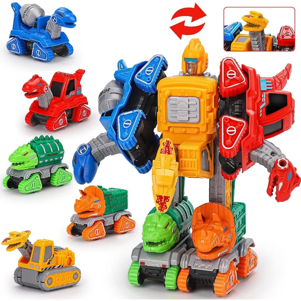 5in1 Transformer Auto Spiel Set