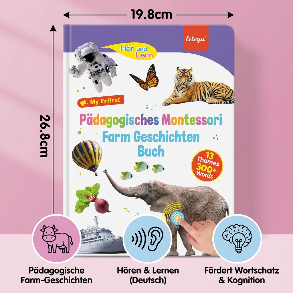 Sprechendes Englisch Lernbuch für Kinder