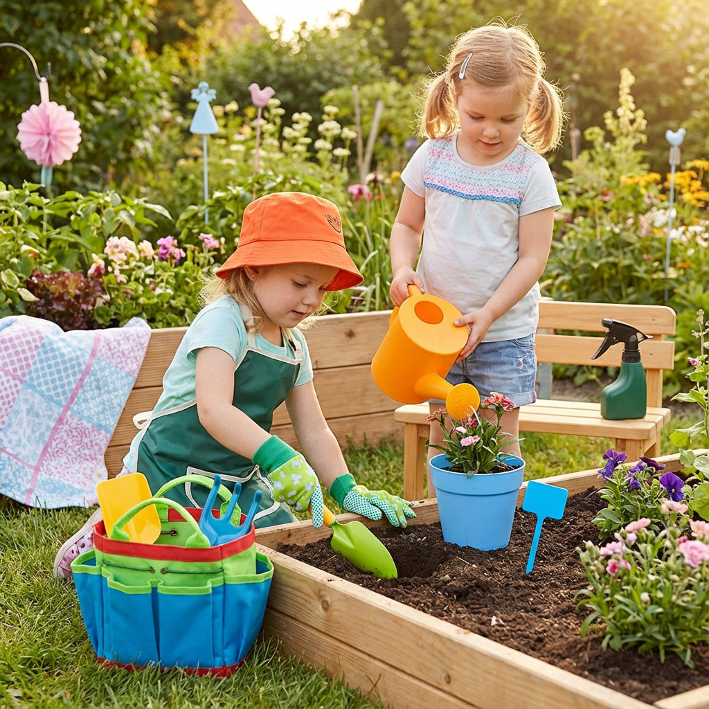 Sicheres Kinder Gärtnerei Werkzeug Set