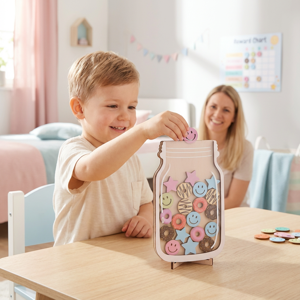 Belohnungs- & Motivationsglas System für Kinder