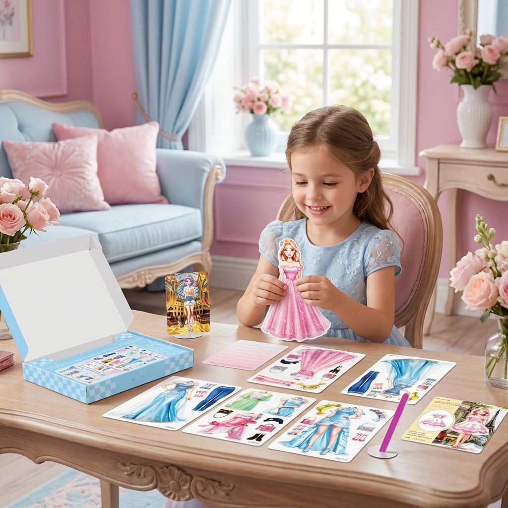 Magnetisches Mode Spielset für Kinder