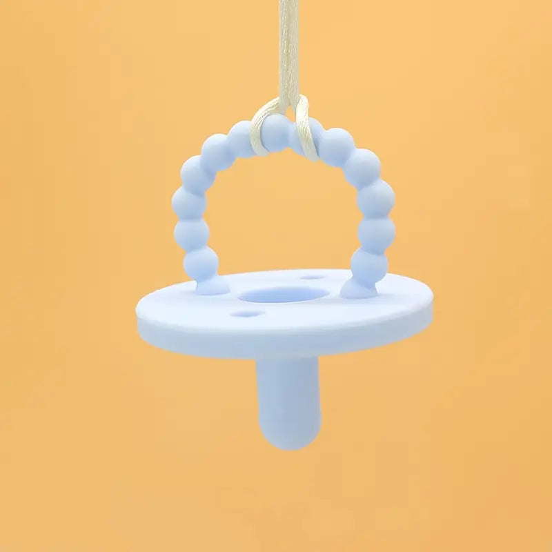 Silikon Schnuller für Babys – BPA-frei, Weiches Beißspielzeug mit Griff