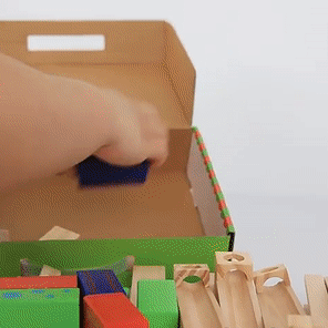 Unbegrenzter Bau-Spaß - Kullerbahn