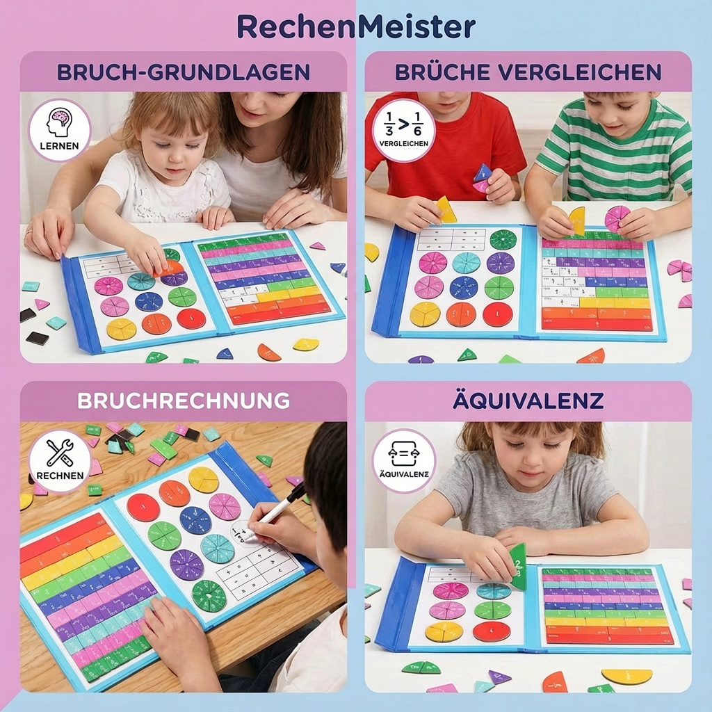 RechenMeister Magnet Mathe Spiel