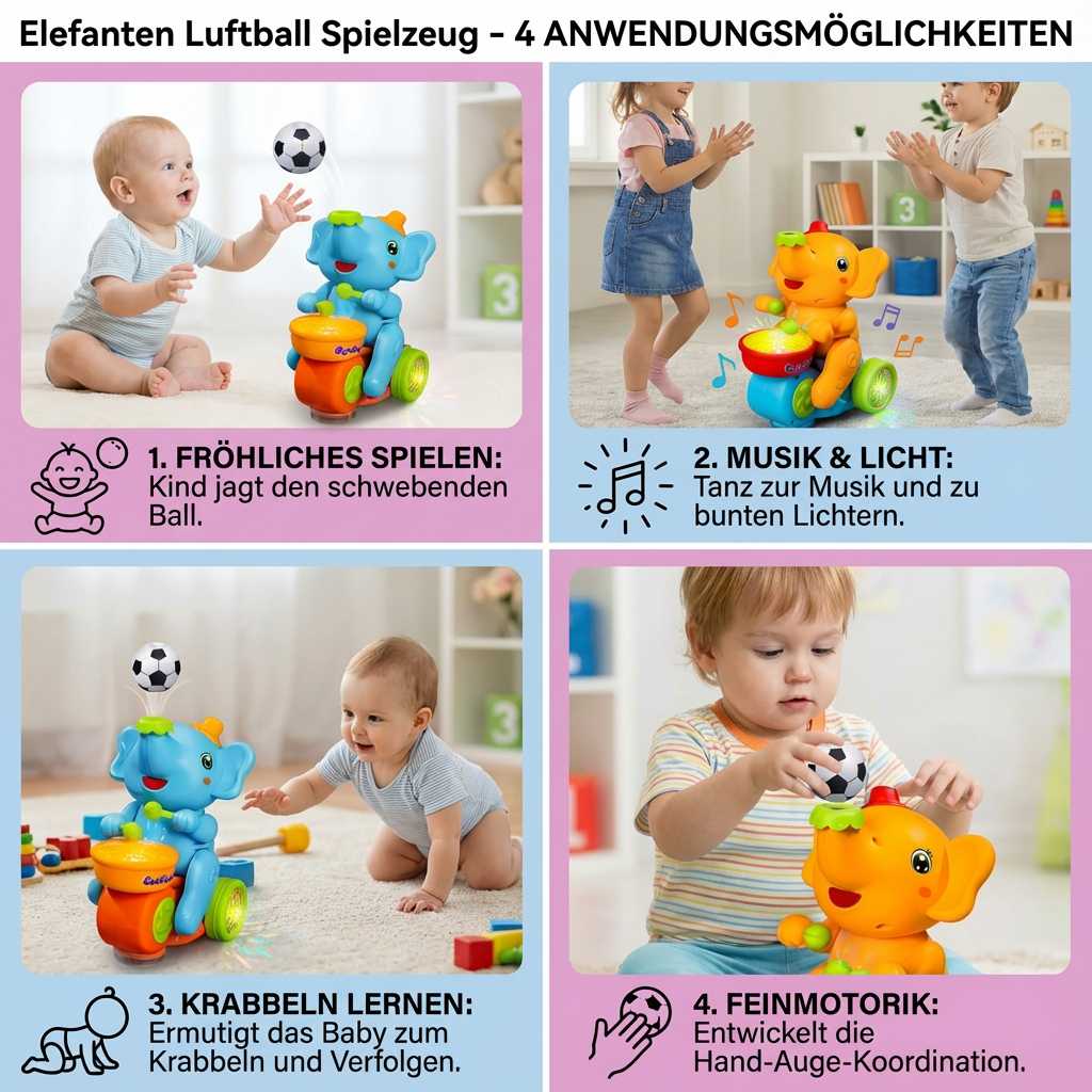 Elefanten Luftball Spielzeug