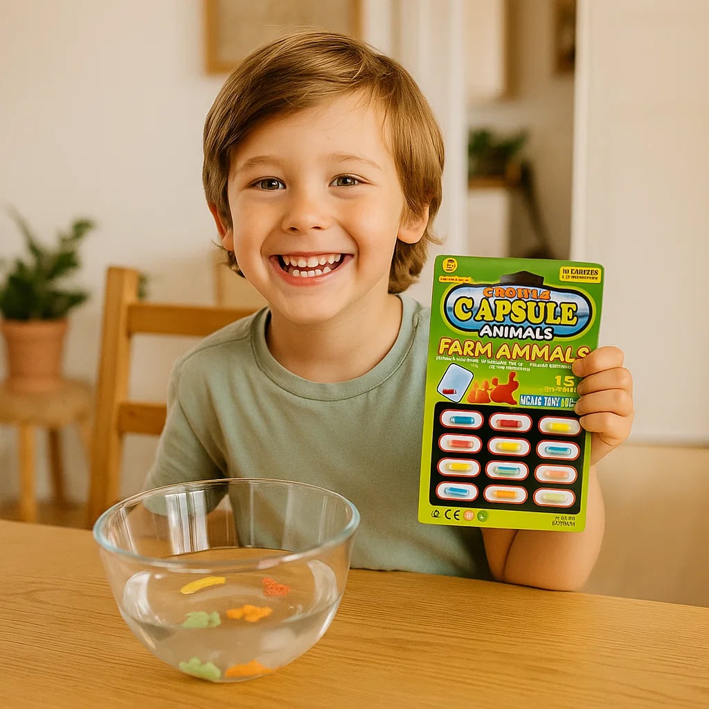 Magische Wasser Tier Wachstumskapseln