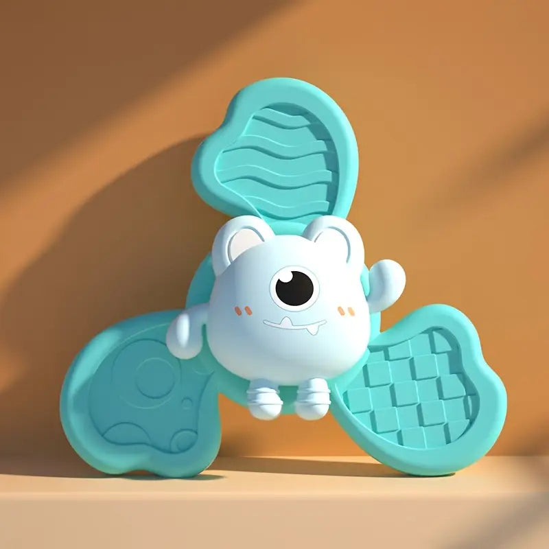 Bunte Baby-Badespielzeuge mit Saugnapf – 3er-Set