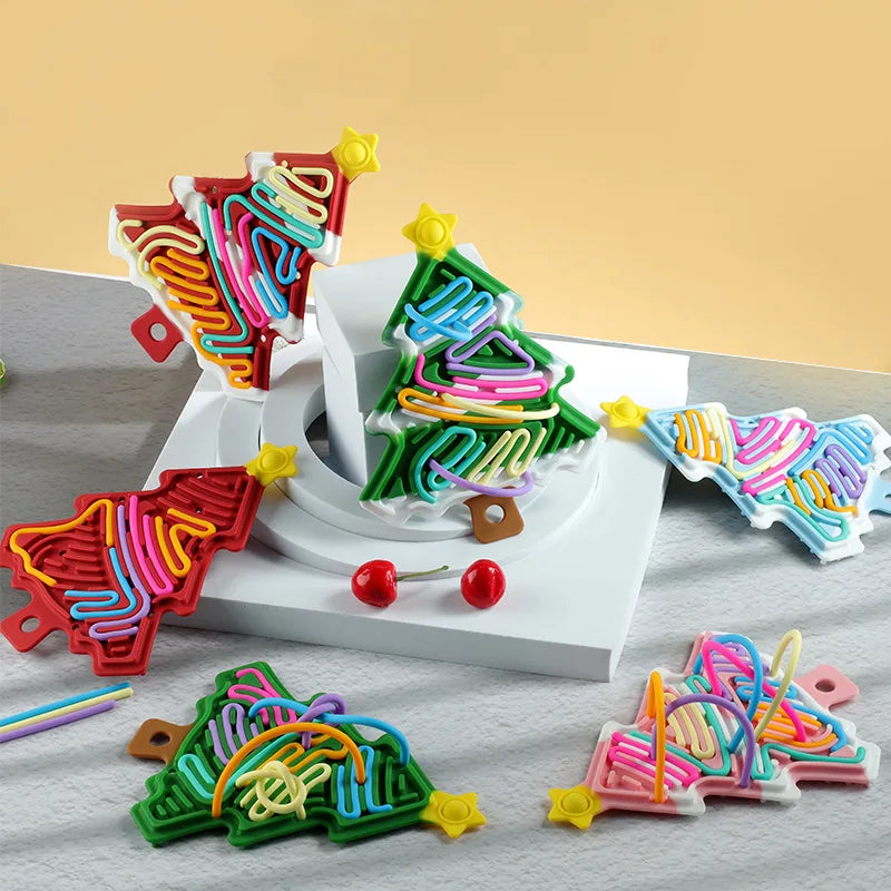 Silikon Stresslöser Weihnachtsbaum – Kompakt und Lustig für die Weihnachtszei