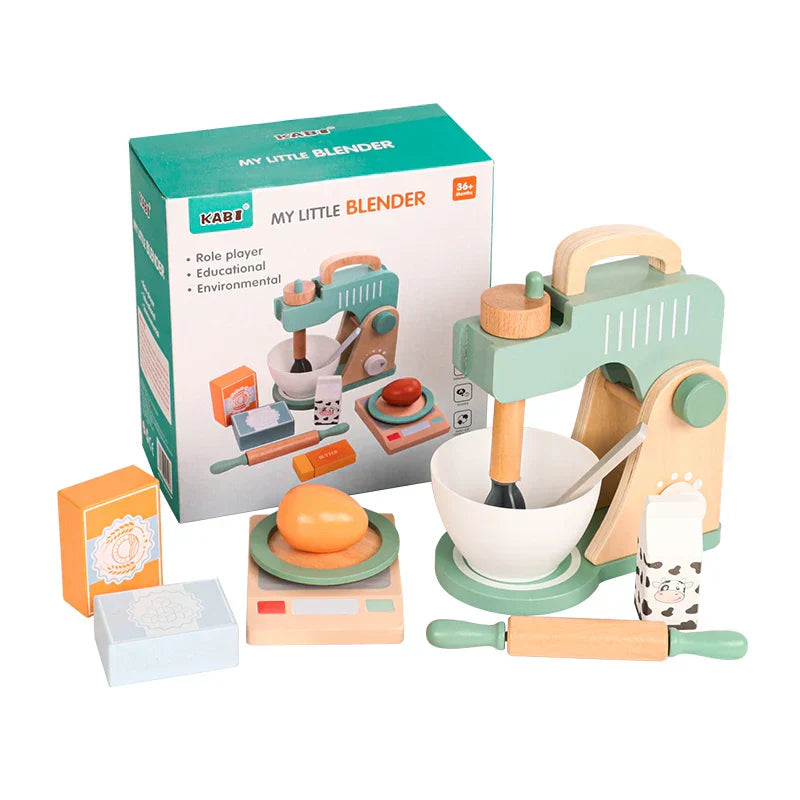 Mini Küchenchef – Küchenspielzeug Set mit Mixer und Zubehör