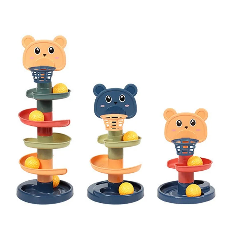 Kugelbahn-Spielset – Rutsch- und Stapelspaß für Kinder