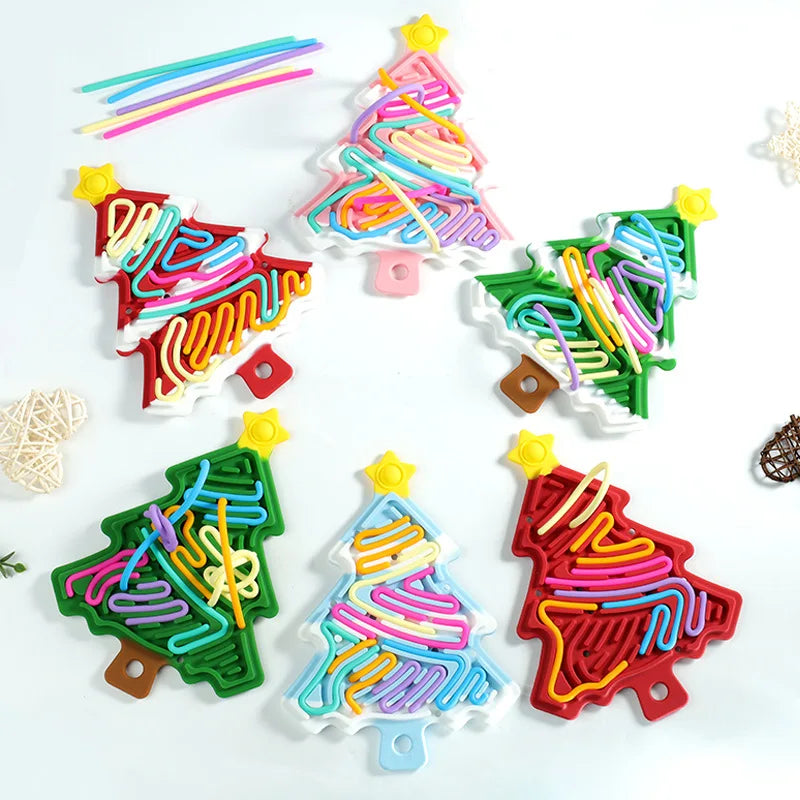 Silikon Stresslöser Weihnachtsbaum – Kompakt und Lustig für die Weihnachtszei