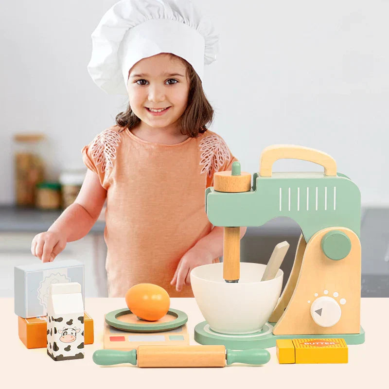 Mini Küchenchef – Küchenspielzeug Set mit Mixer und Zubehör