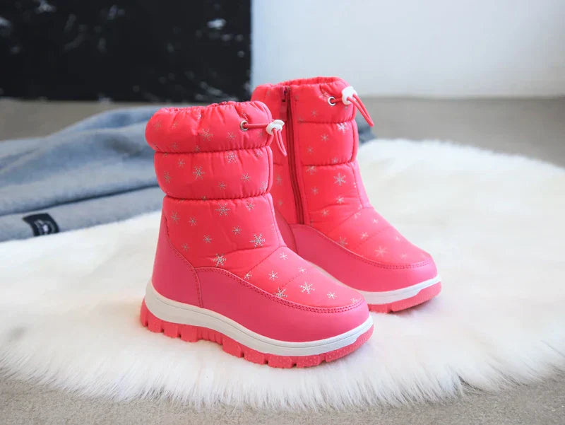 Warm und wasserdicht – Rutschfeste Schneestiefel für Mädchen & Damen