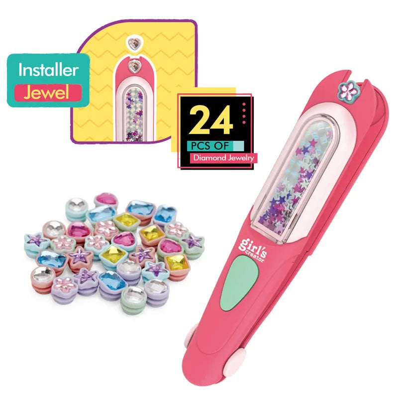 Lassen Sie es funkeln – Haarschmuck-Tacker für kreative Frisuren