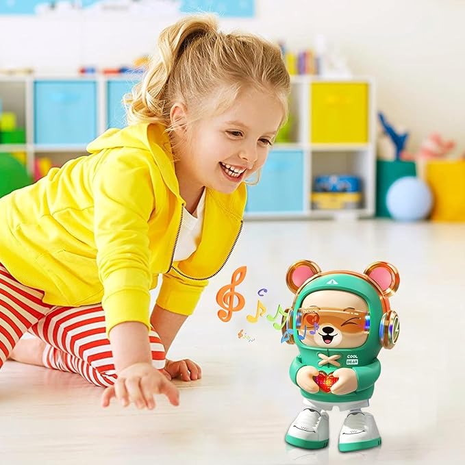 Bewegung & Spaß – Tanzender Musikbär Mit Lichteffekten