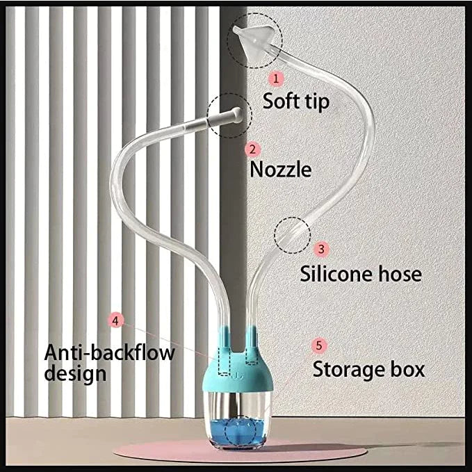 Baby Nasensauger - Sanfte Nasenreinigung für Babys