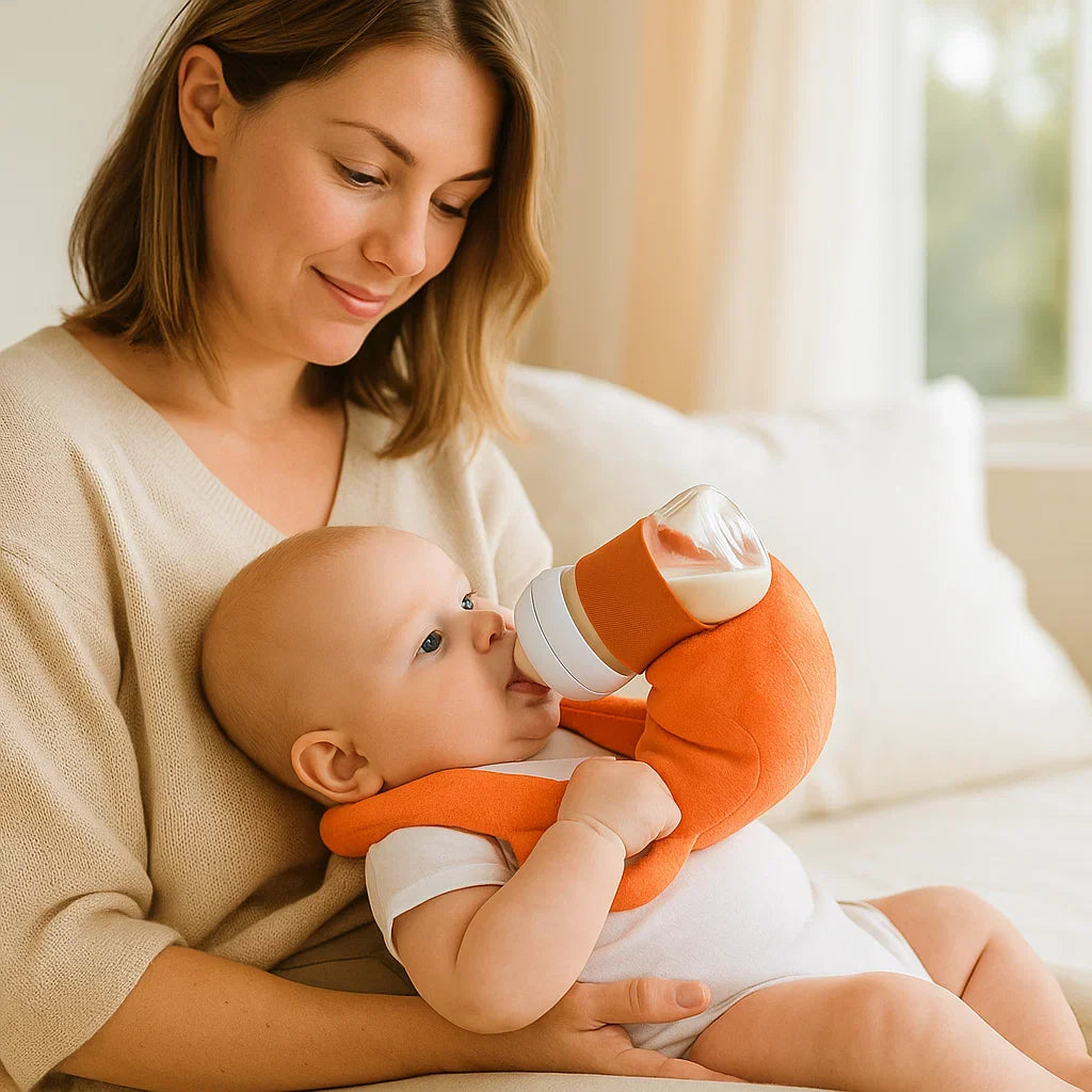 Freihändiges Stillkissen für Babys