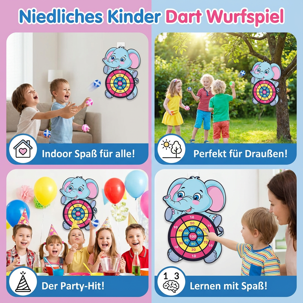 Niedliches Kinder Dart Wurfspiel