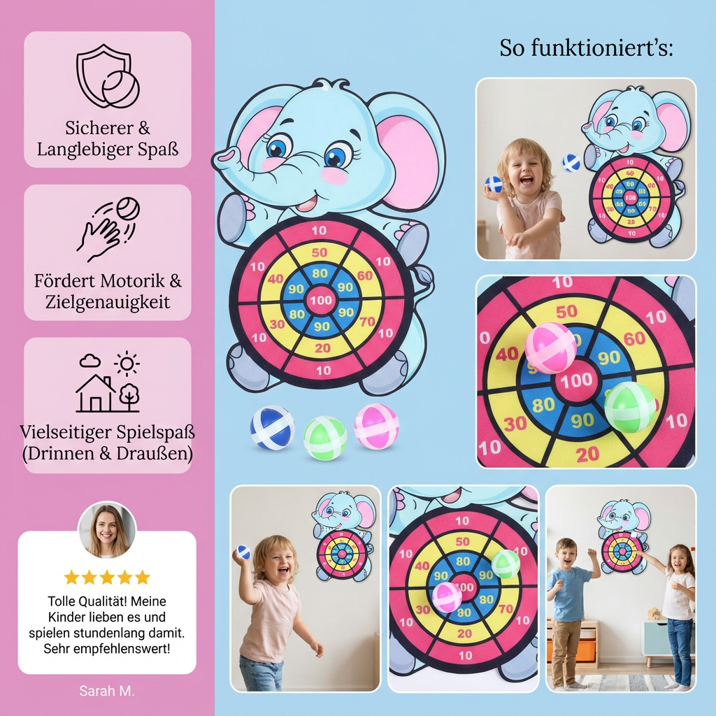 Niedliches Kinder Dart Wurfspiel