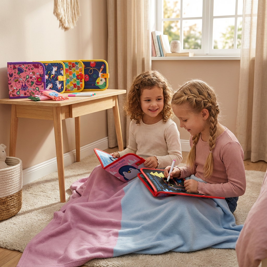 Tragbares Wiederverwendbares Malbuch für Kinder