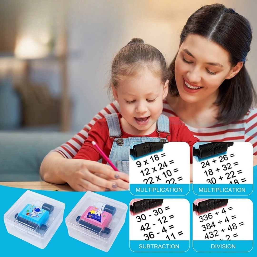 Mathematik-Lernstempel für Kinder