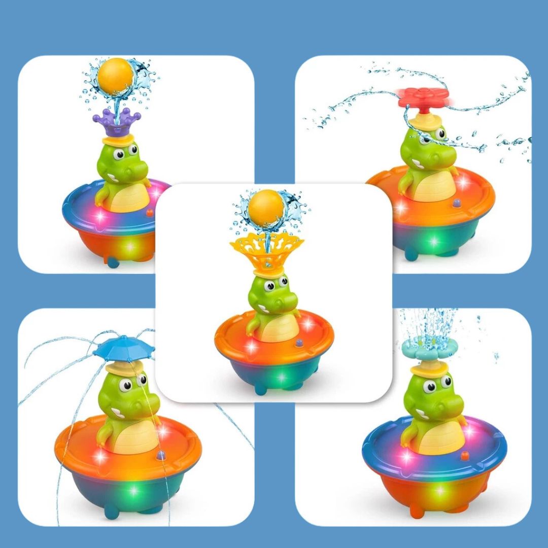 Krokodil Fontäne Badespielzeug