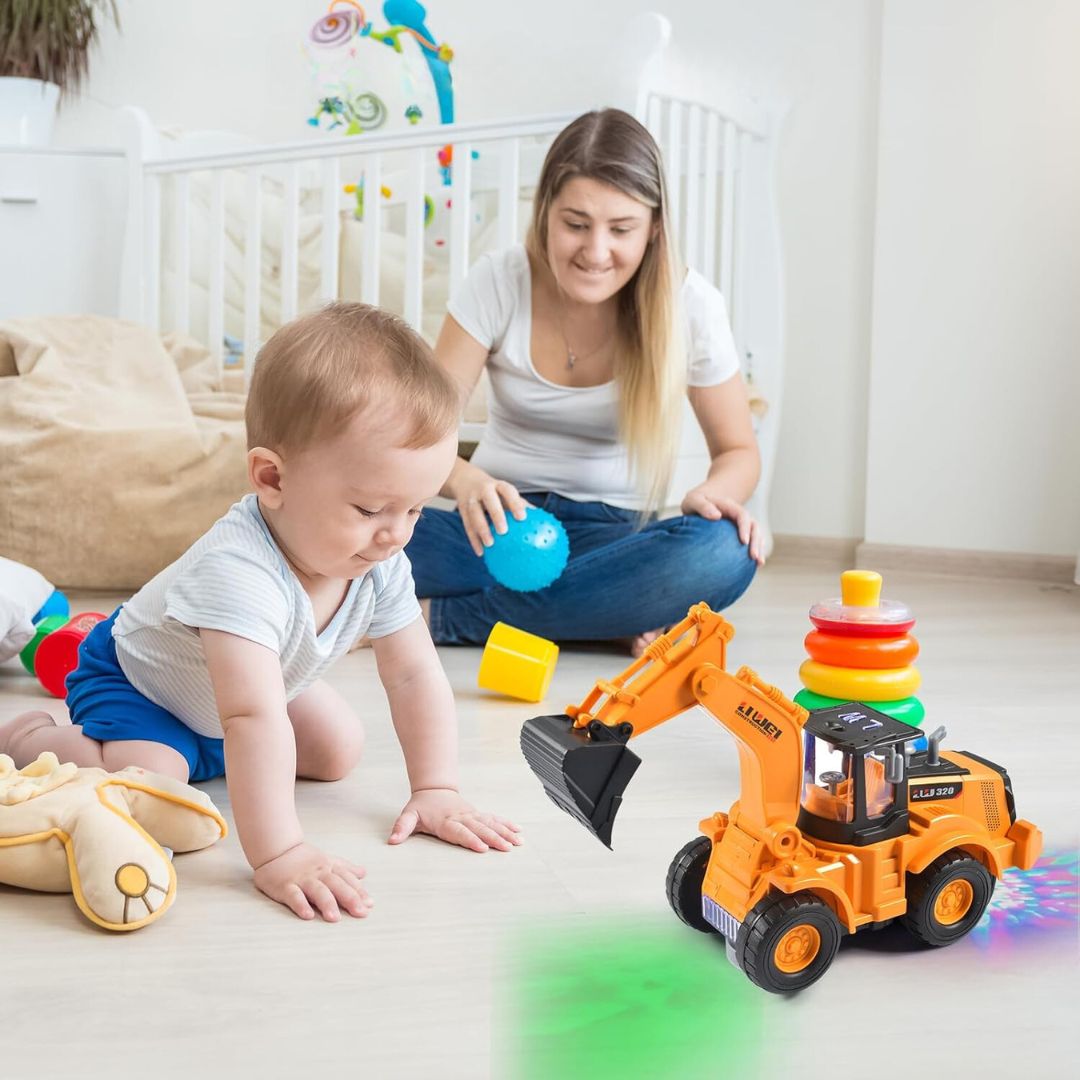 Tanzender Musik Bagger