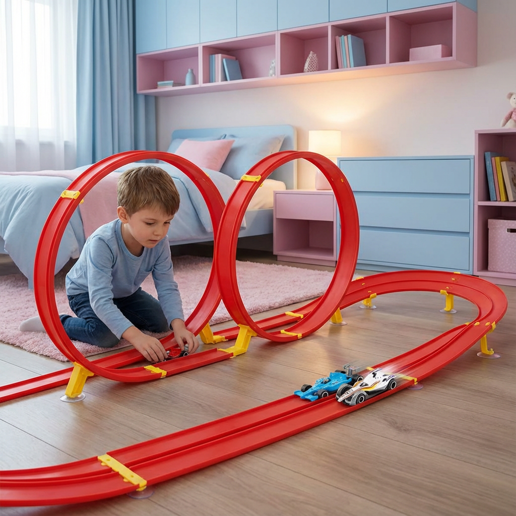 Flexibel Einsetzbares Rennstrecken Set