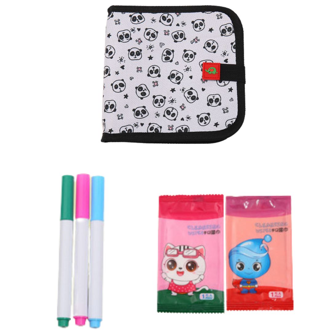 Wiederverwendbares Malbuch für Kinder