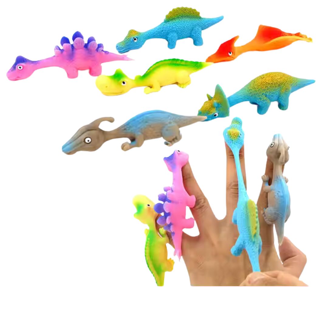 Fliegende Gummi Dinosaurier
