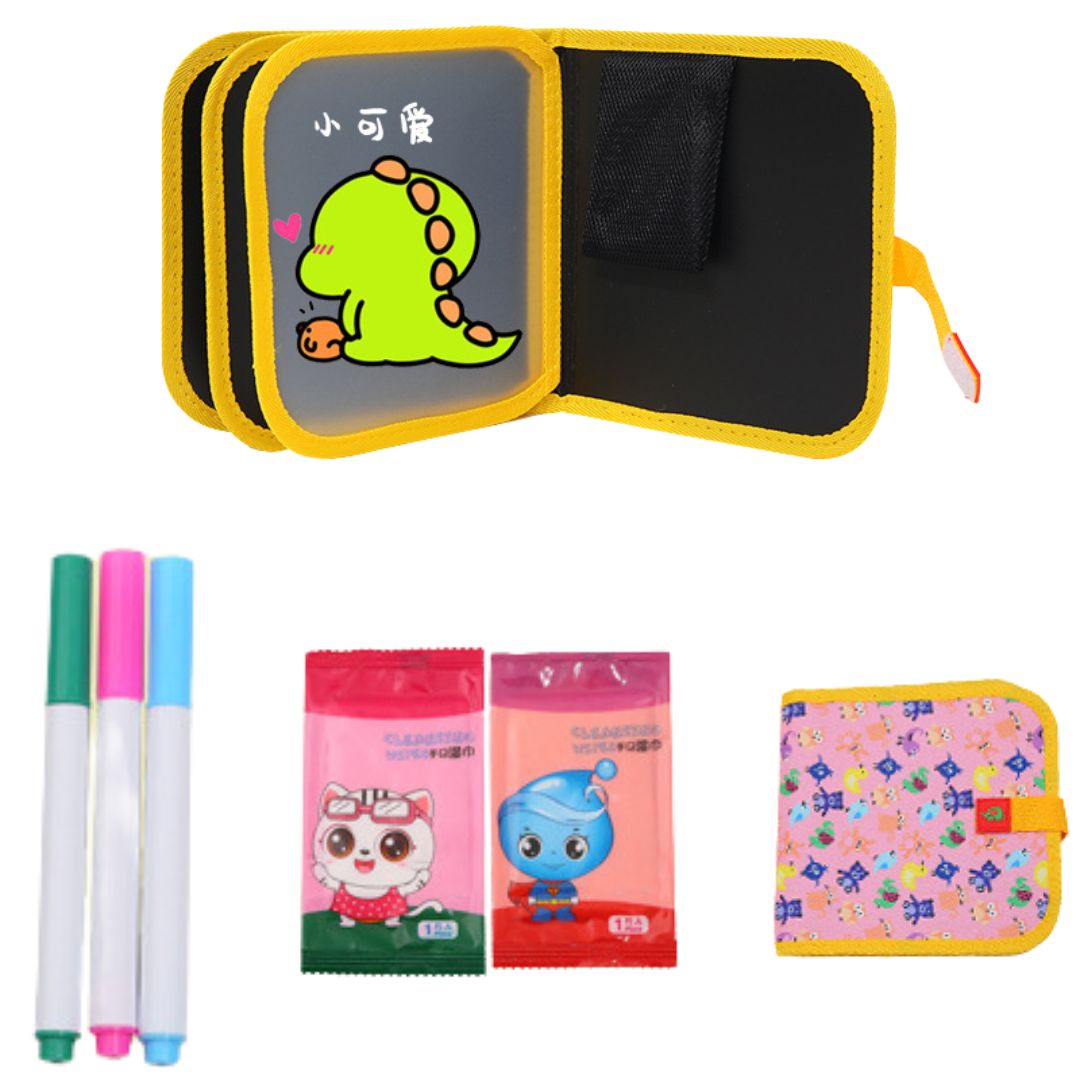 Wiederverwendbares Malbuch für Kinder