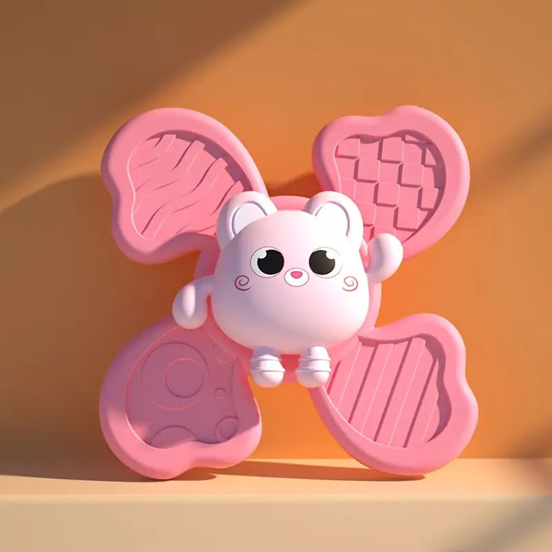 Bunte Baby-Badespielzeuge mit Saugnapf – 3er-Set