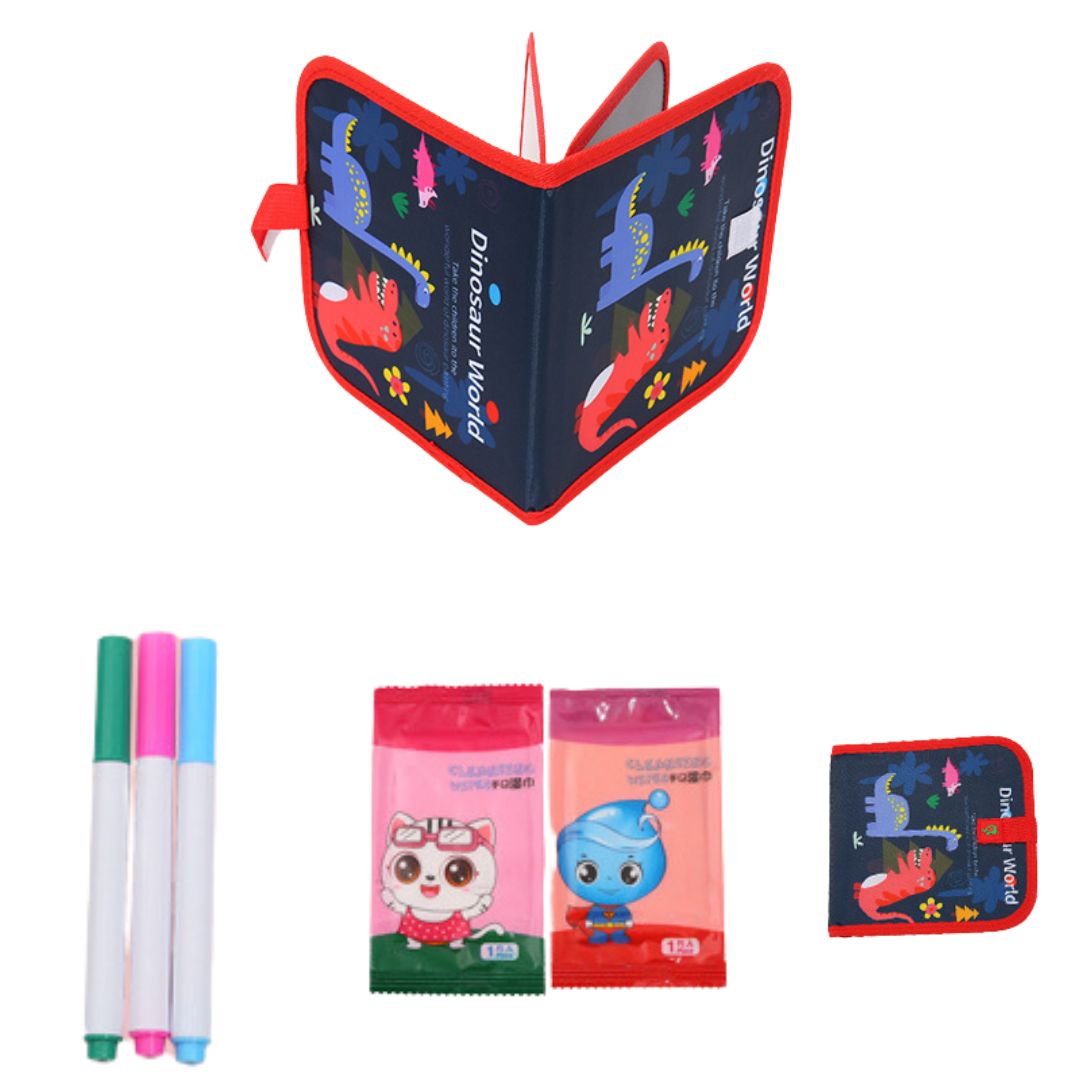 Wiederverwendbares Malbuch für Kinder