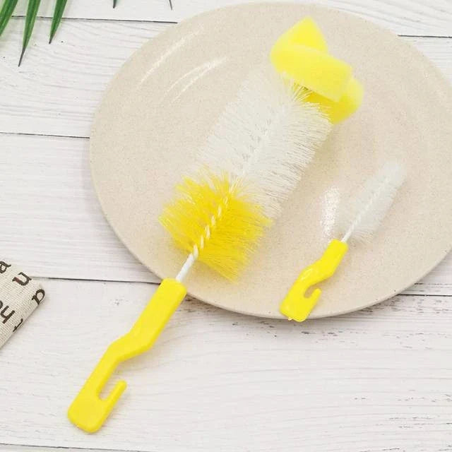 Flaschenreiniger Set für Babys – Reinigungsbürste für Flaschen und Sauger