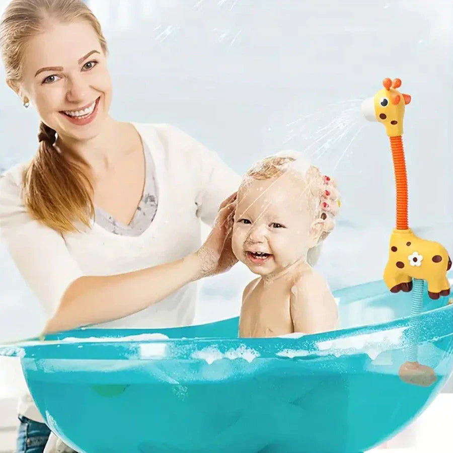 Badespaß Giraffe – Kinderfreundlicher Duschkopf