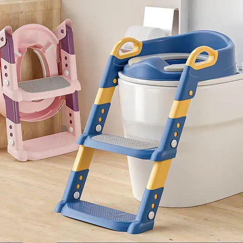 Kinder Toiletten Sitz mit Treppenstufen